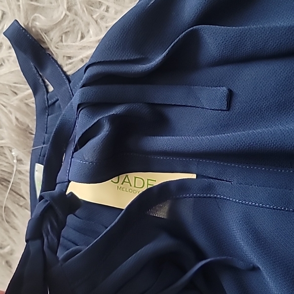 Halter Top Navy Blue - Picture 10 of 12